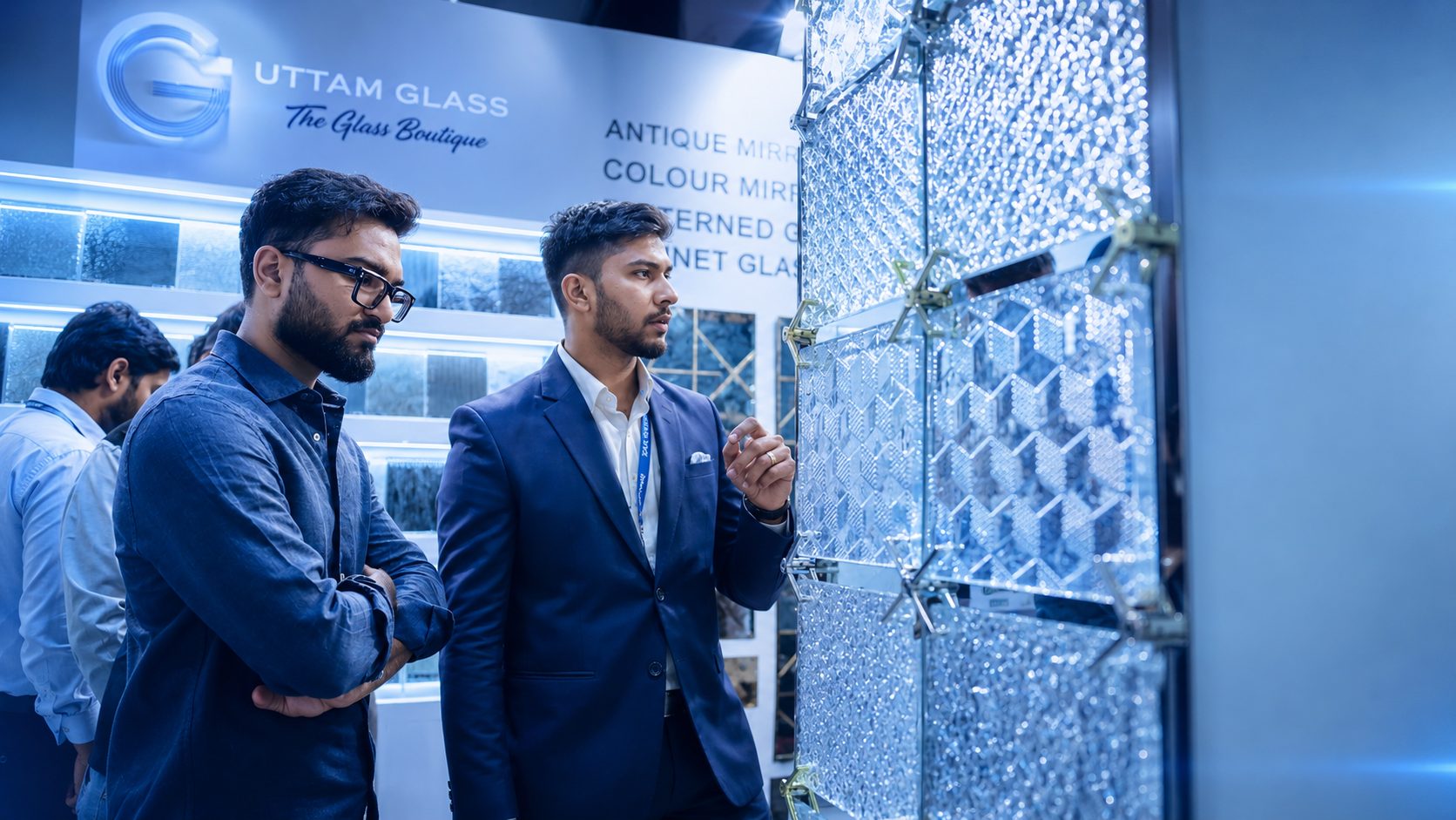 Zak Glass Technology Expo show floor